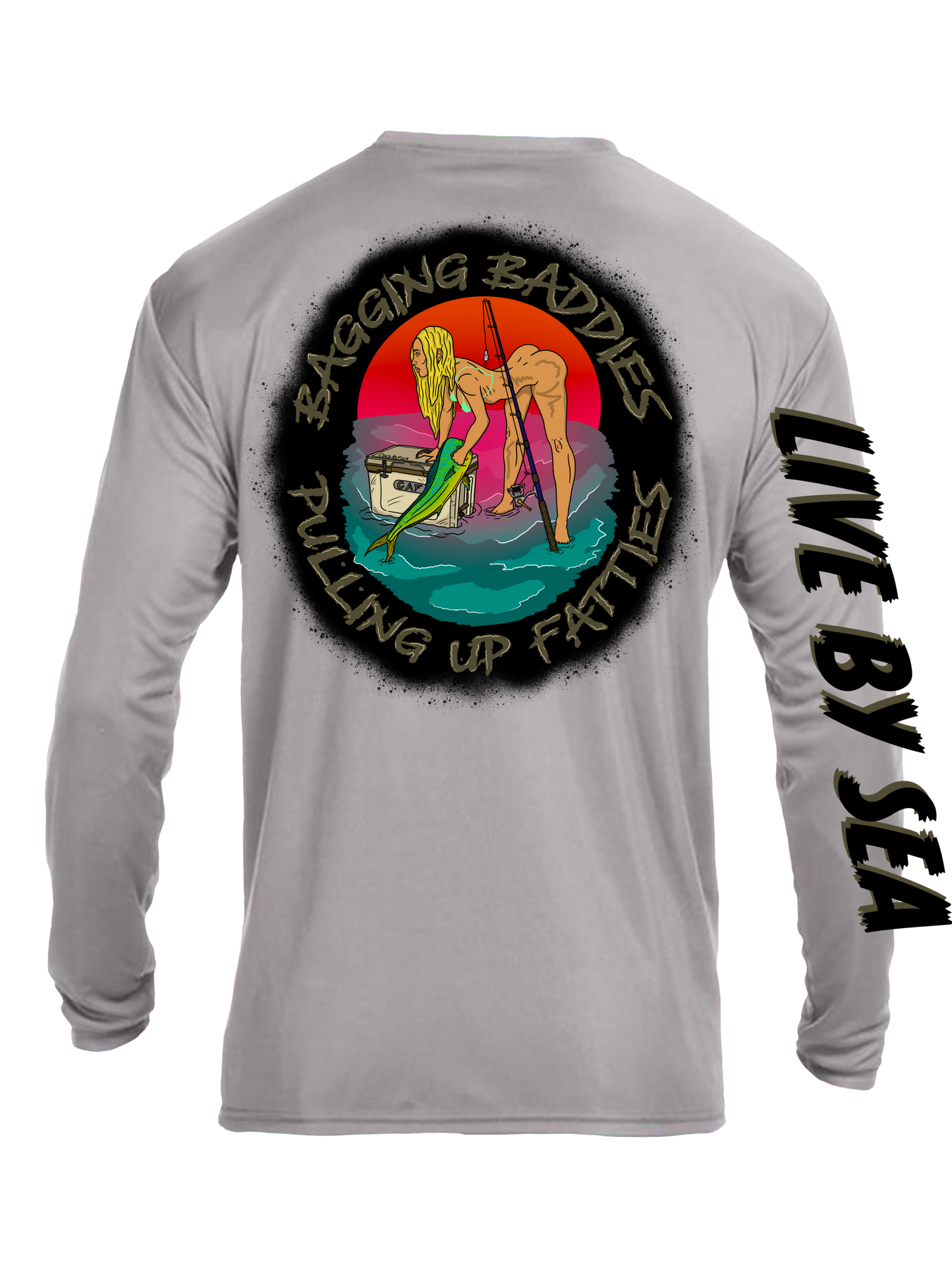 Long Sleeve UPF shirt - Pulling Up Fatties